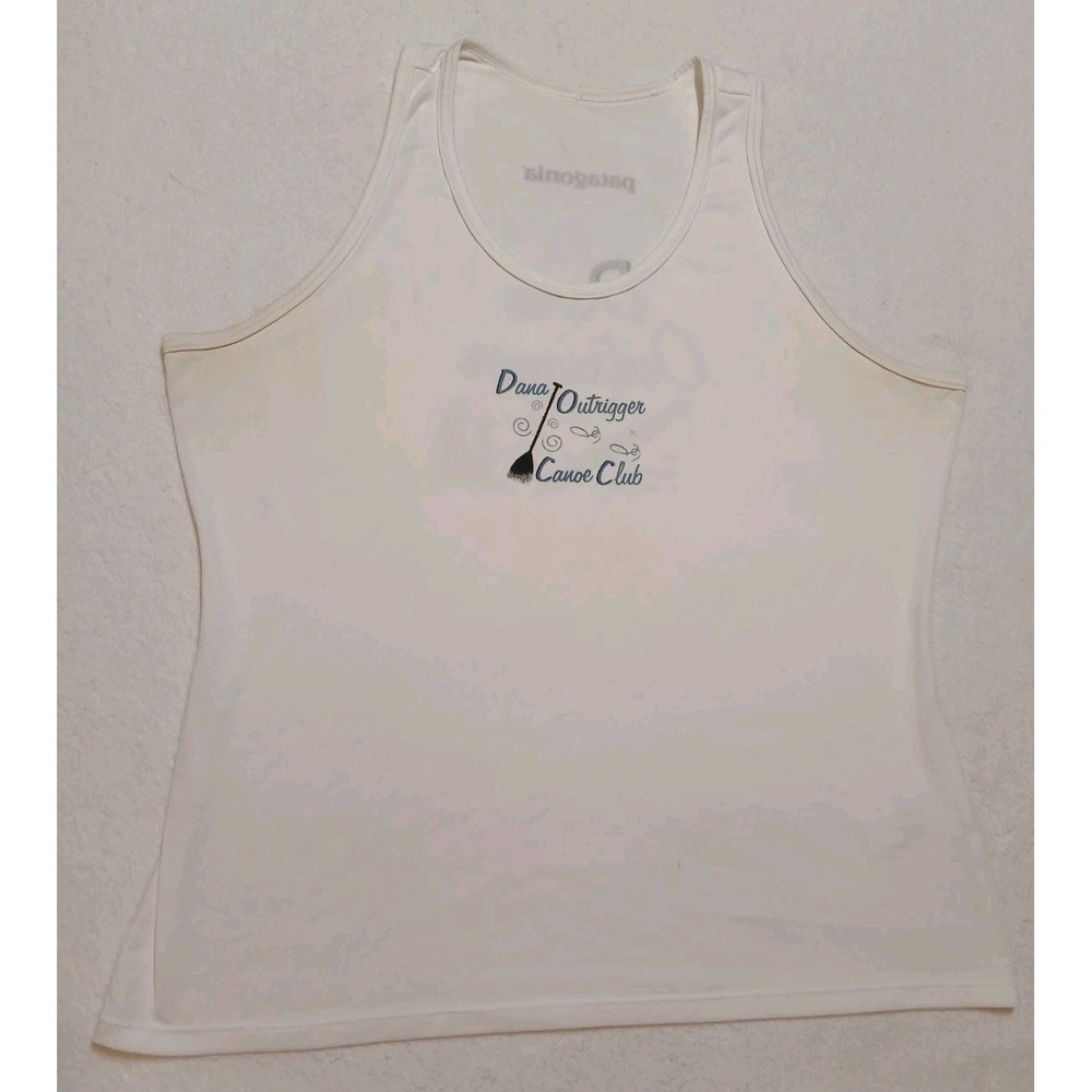 VTG Patagonia Capilene Tank Top Womens L Dana Outrigger Canoe Club Hawaii 2007